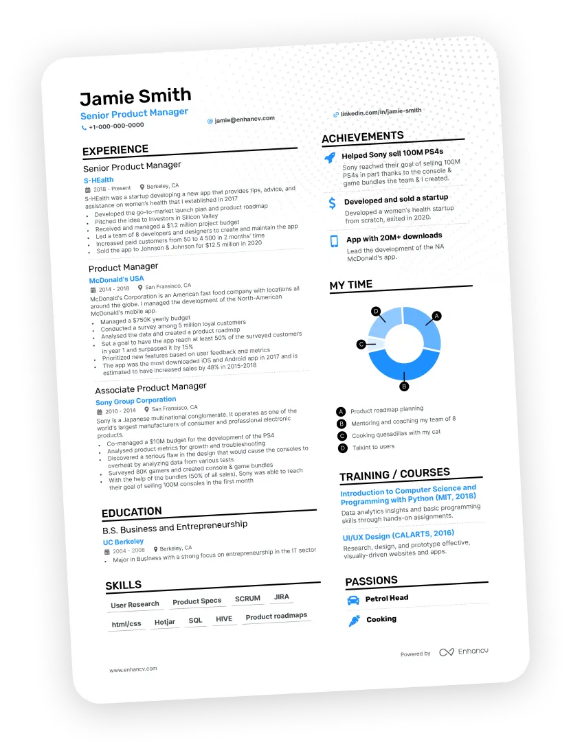 Resume Example 2