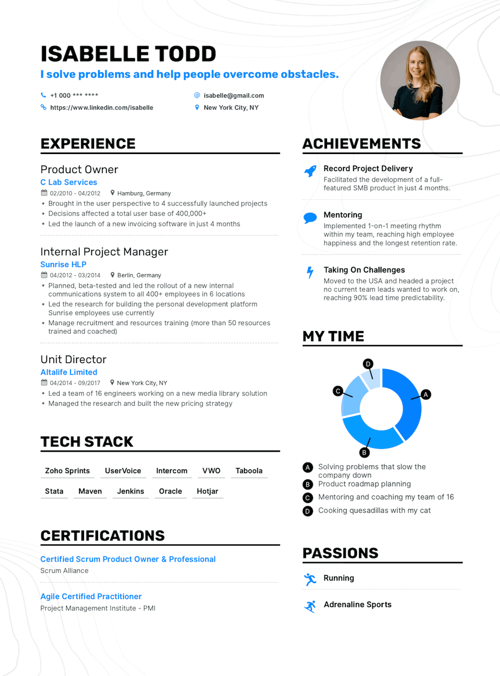 Enhancv 15 Tips to Create an Eye-Catching Resume That Gets You The Job (Including Templates) 