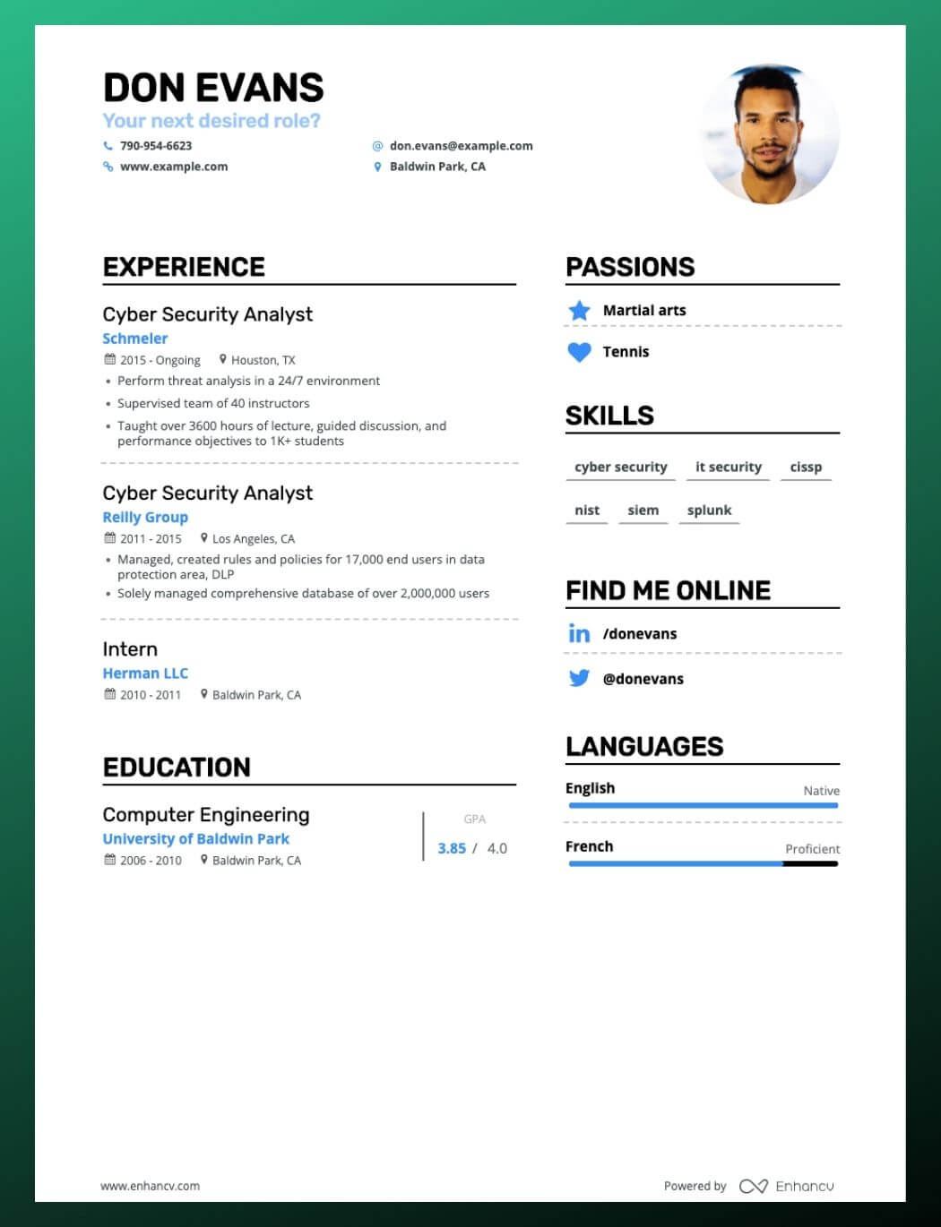 Enhancv How to Create A Resume Skills Section To Impress Recruiters (+10 Examples You Need to See) 