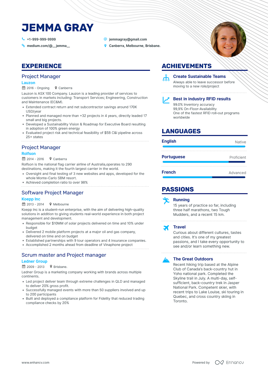 Enhancv Does Having Color on My Resume Affect My Chance of Getting Hired? Color on resume