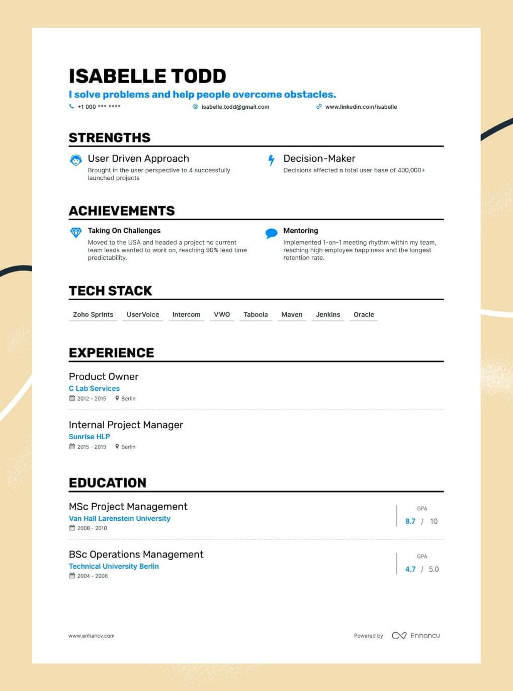 Enhancv Resume Styles: The Best Choice For Your Needs [20+ Tips And Examples] 