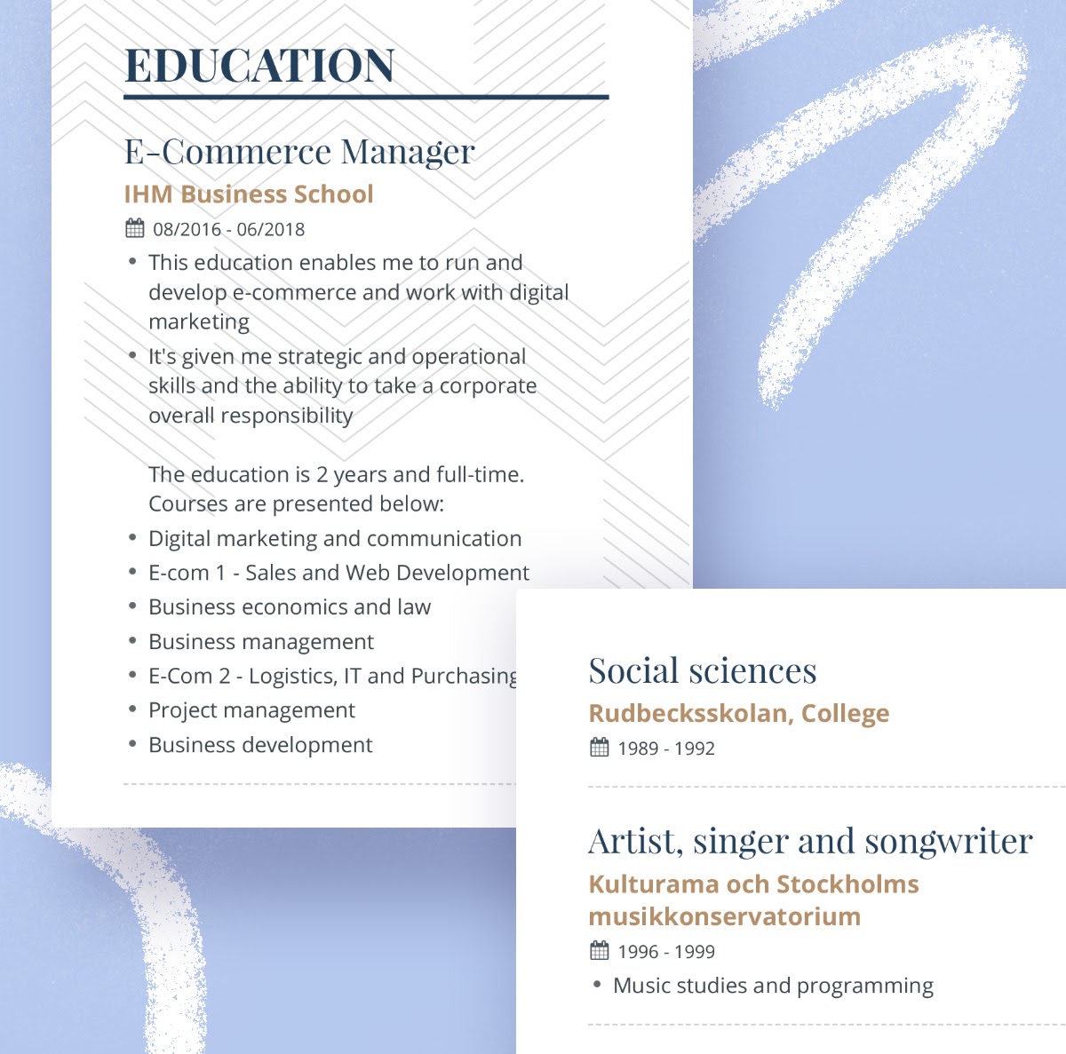 Enhancv Perfecting the Education Section on Your Resume Resume education section