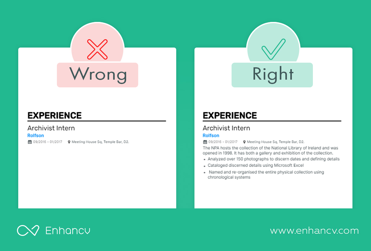 Enhancv Resume Without Work Experience: 6+ Sections to Demonstrate Impact resume without experience