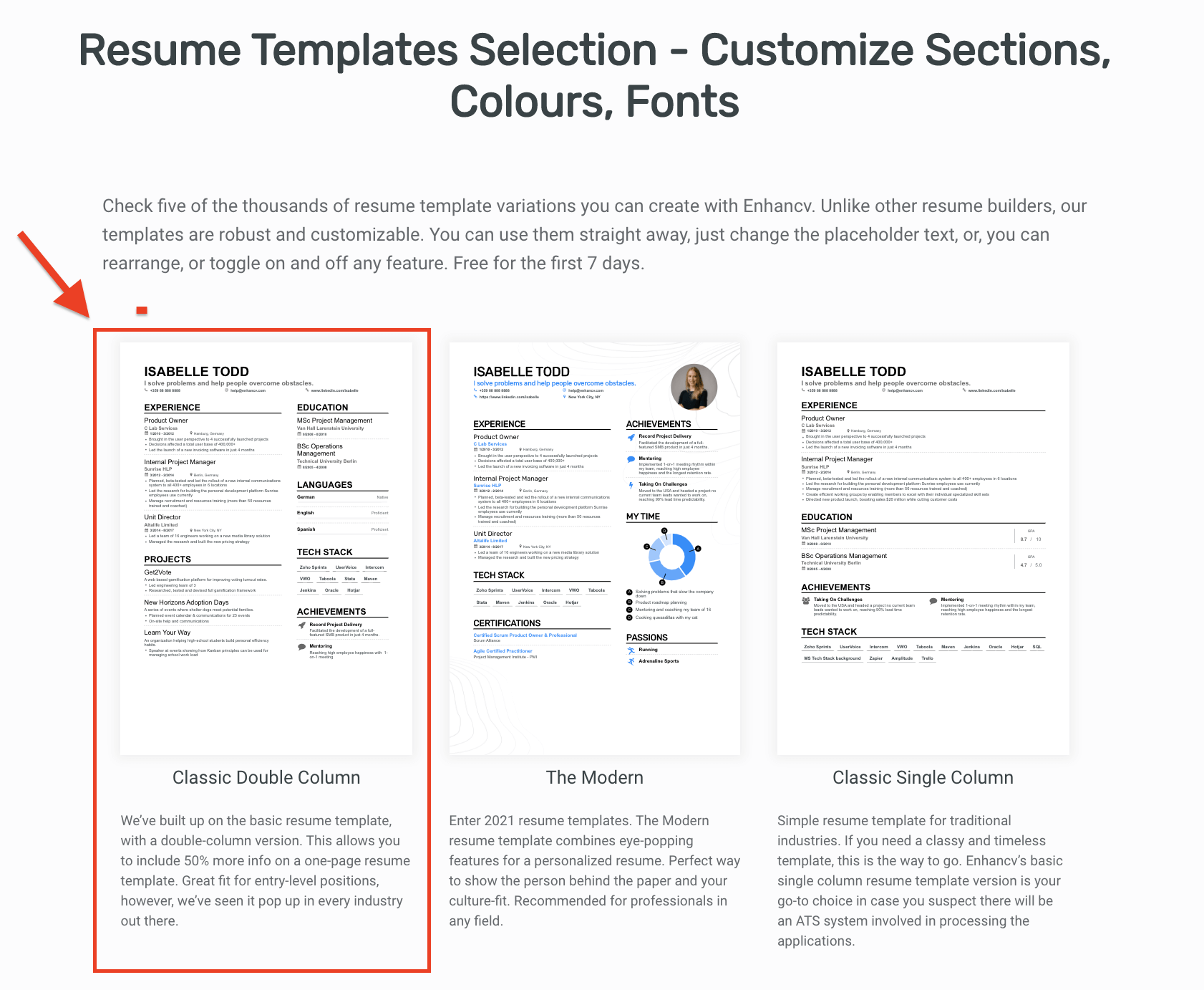 Enhancv How to Make A Great Resume Outline (Including Examples) 