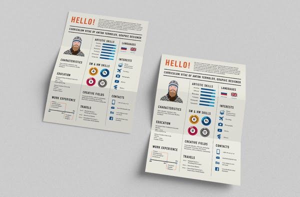 35 Brilliant Resume Designs - DzineBlog.com