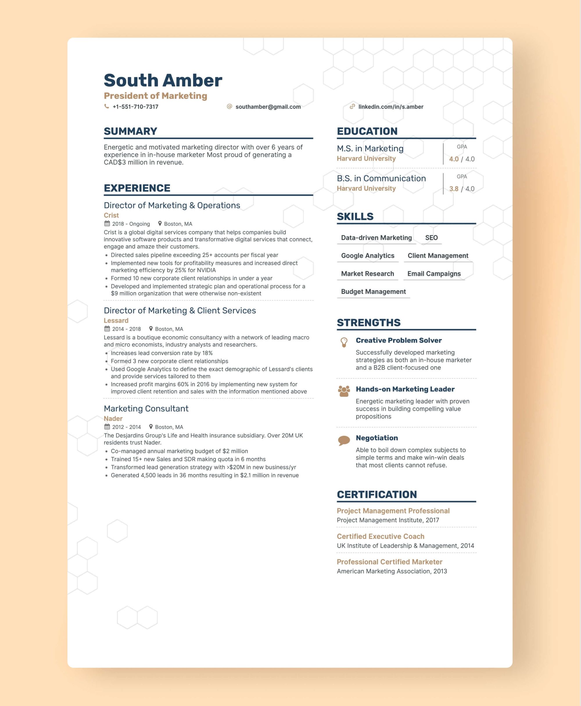 build a canadian resume