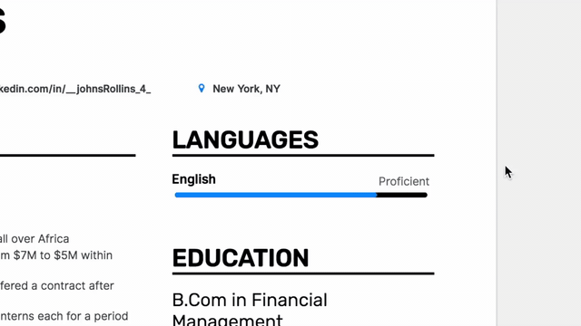 Enhancv Language Skills on Resume: How to Explain Proficiency & Fluency resume language skills