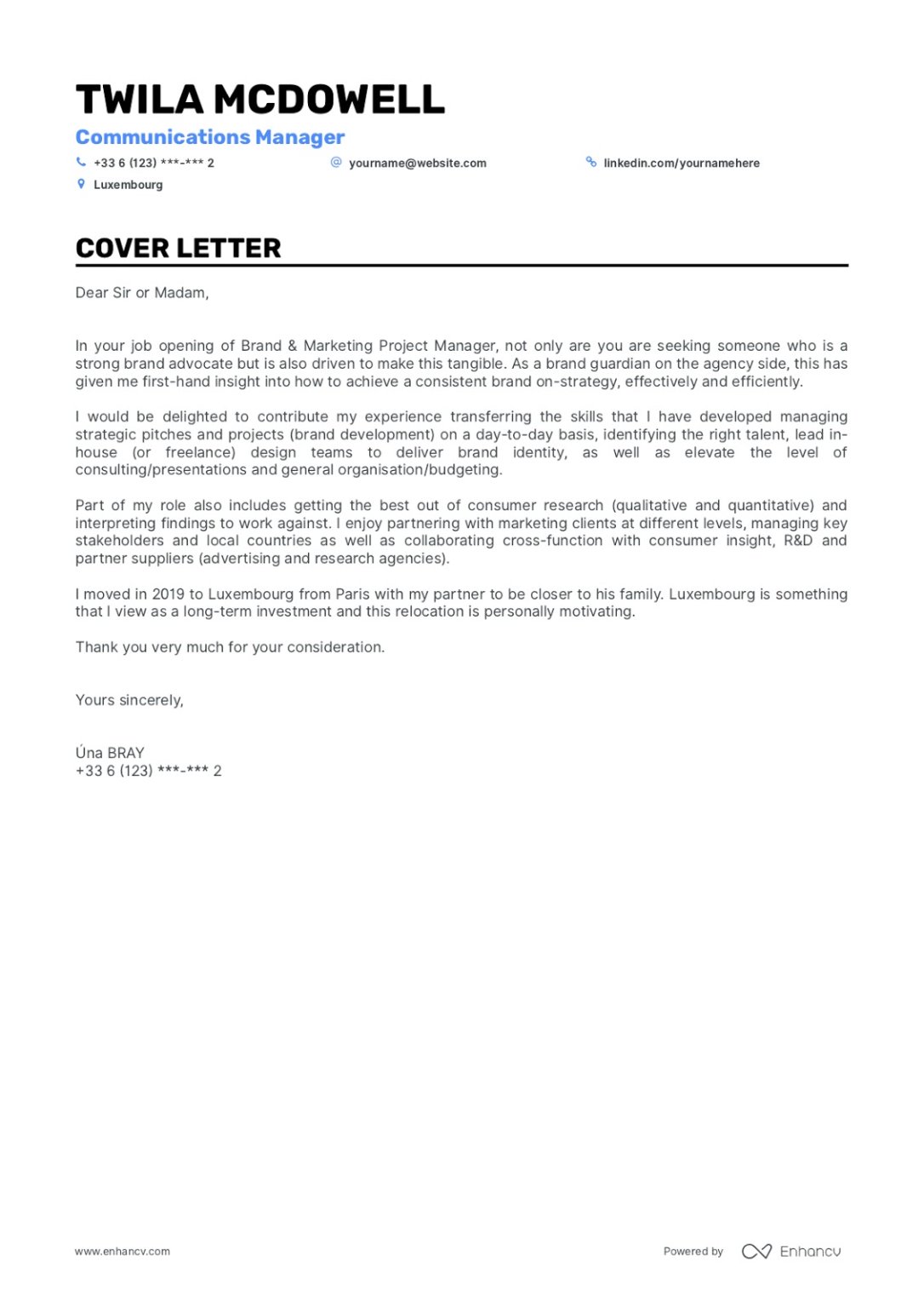 your cover letter should accomplish which of the following