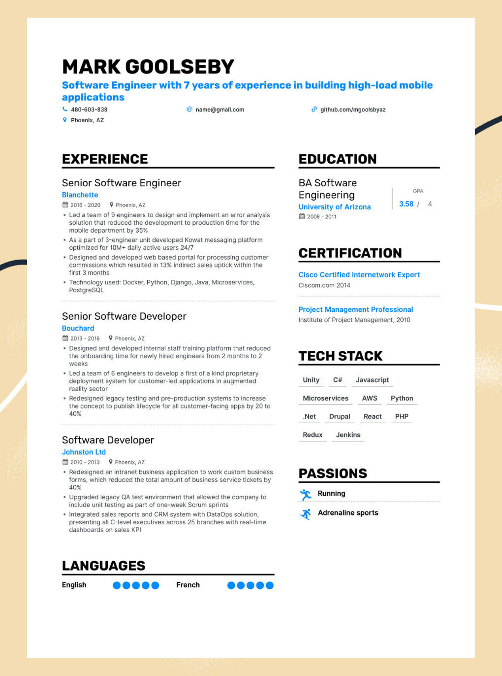 Enhancv Best Resume Layout: 9 Examples and Templates That Recruiters Approve 