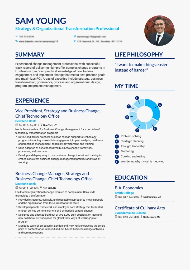 examples of resume highlights