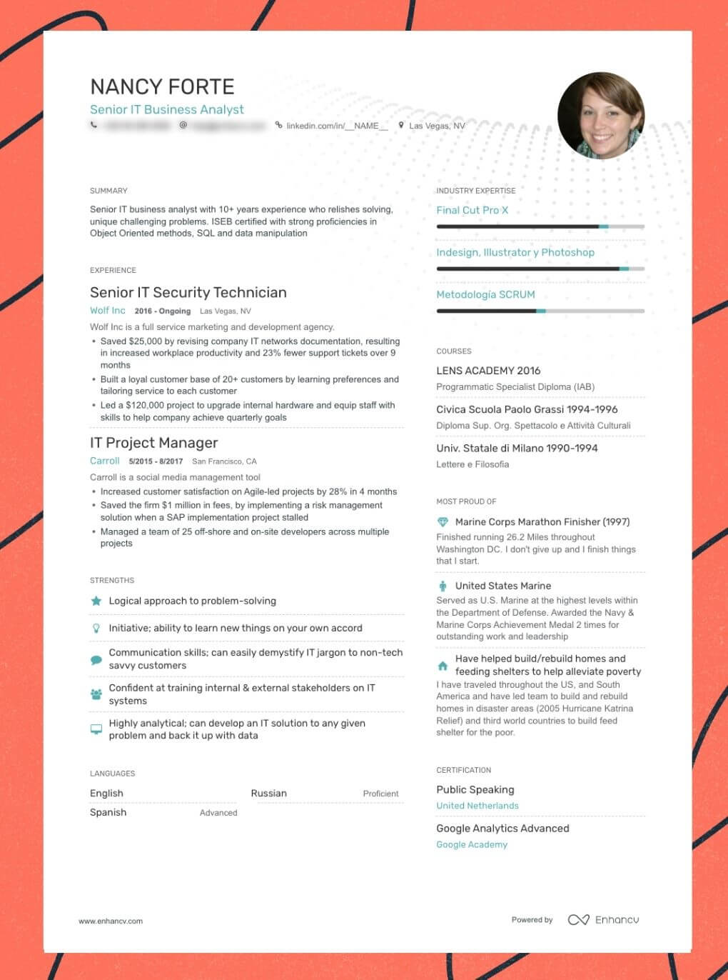 Enhancv What to Put On A Resume: Everything You Need to Include Enhancv What to Put On A Resume: Everything You Need to Include