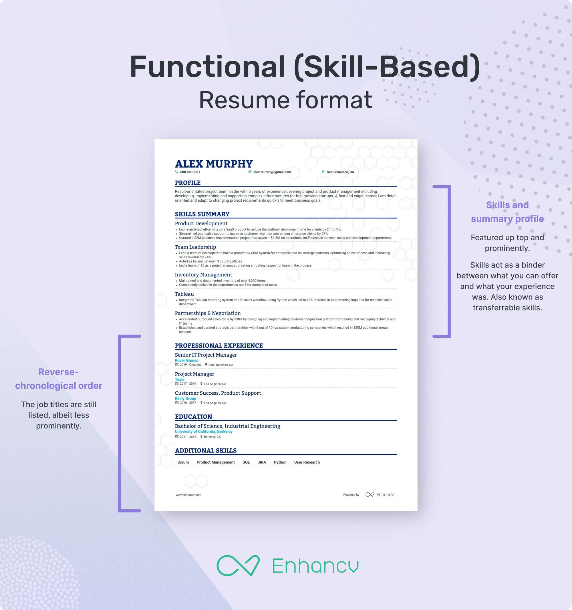 how to write a functional resume