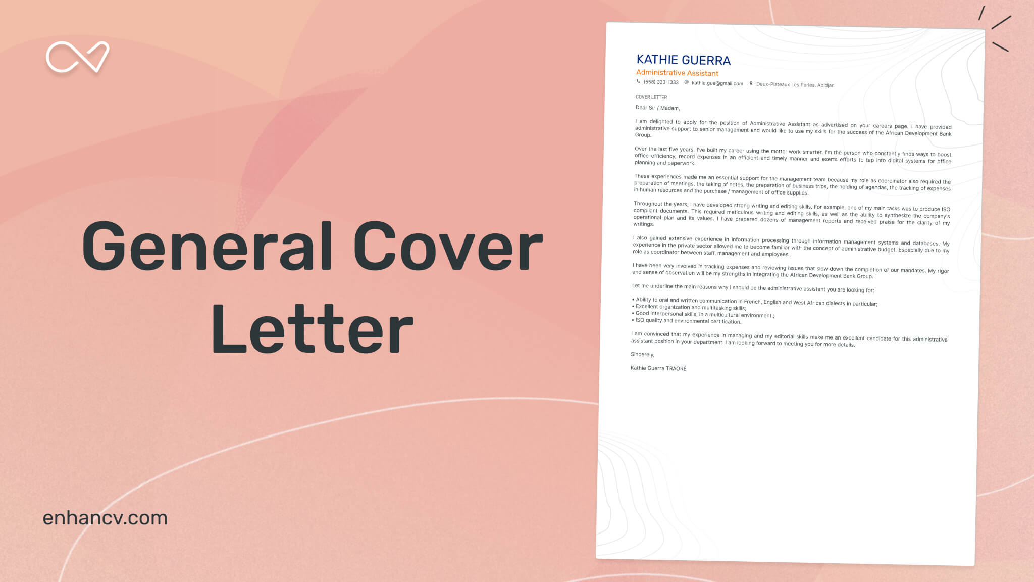 How to Create a General Cover Letter (With Examples and Tips)