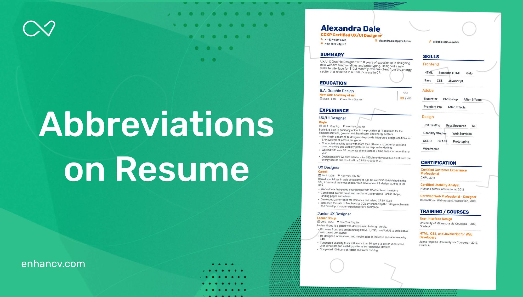 How to Use Abbreviations on Your Resume