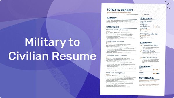 How to Write a Military to Civilian Resume