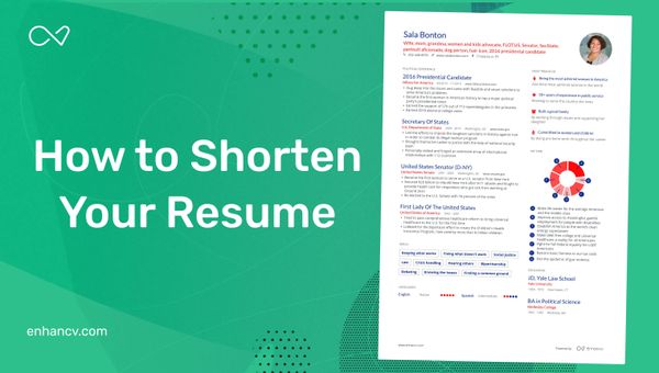 How to Shorten Resume