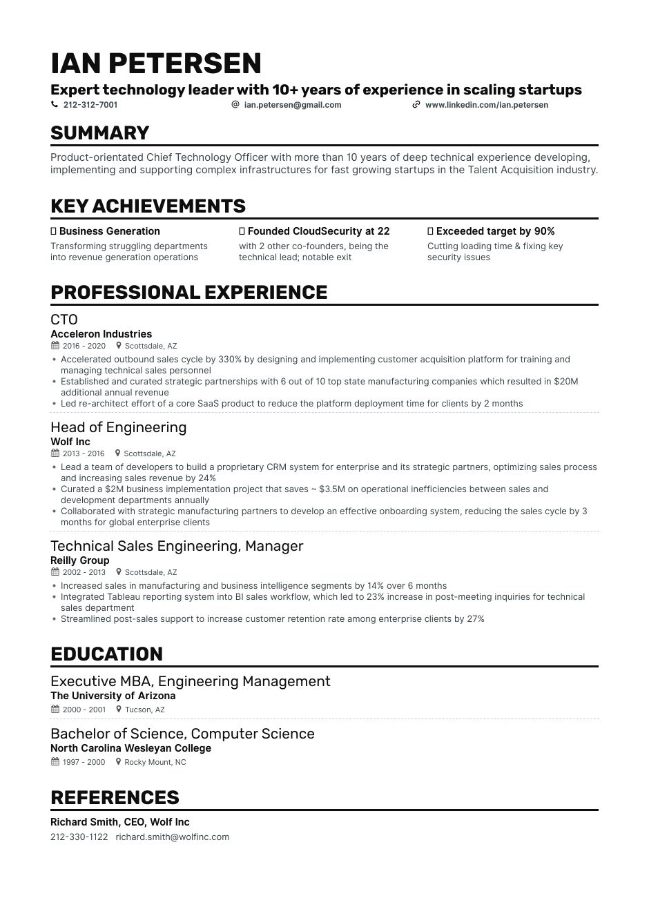 Online Resume Builder | Free Resume Builder | Enhancv