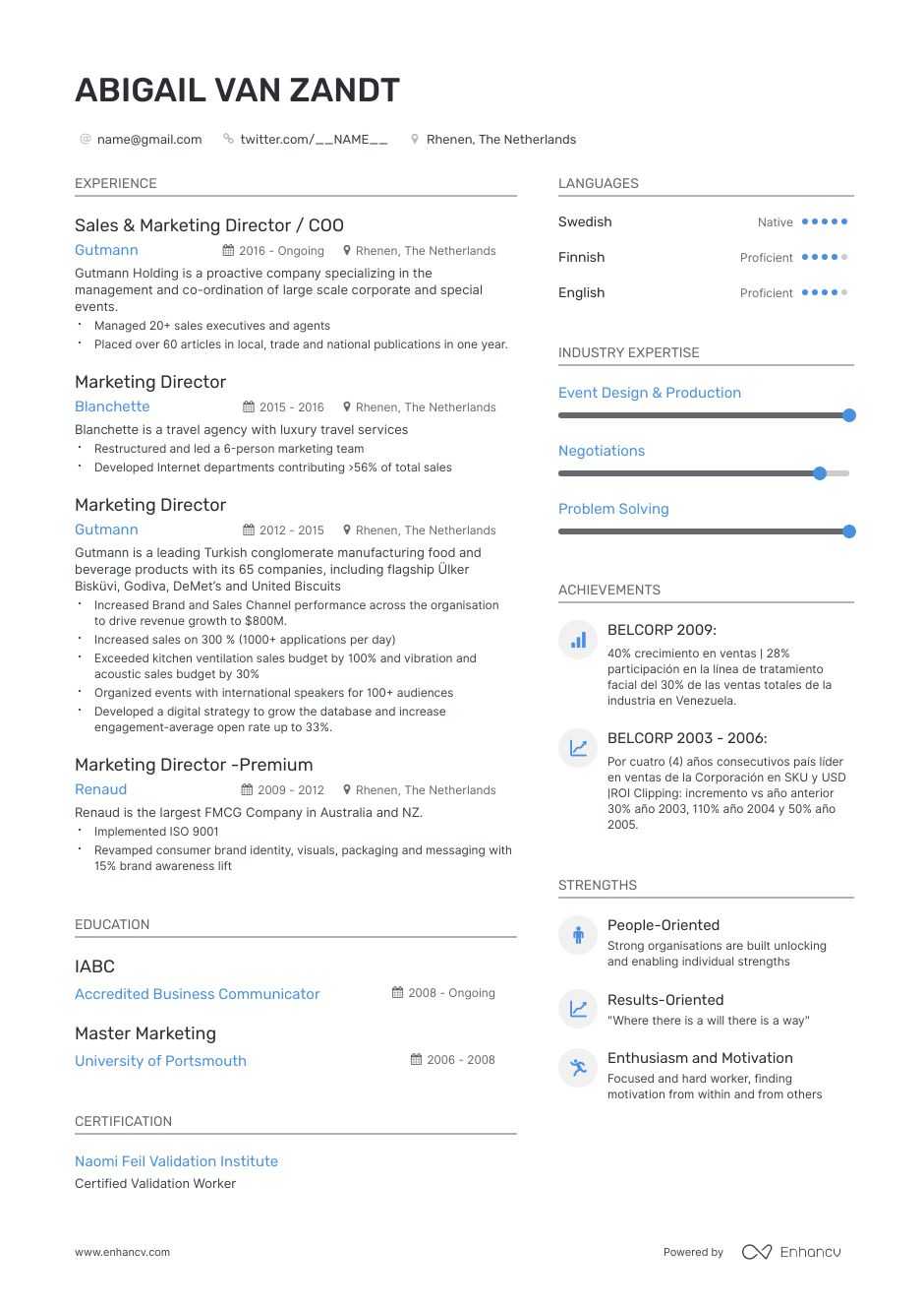 Vp Of Marketing Resume Examples And Skills You Need To Get Hired