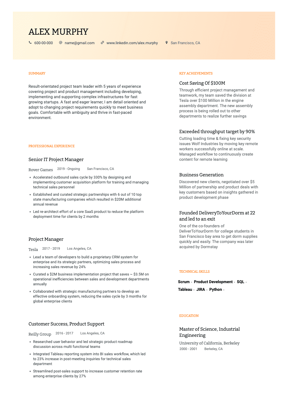 Free Modern Resume Templates | Modern Resume Template for 2021 | PDF & TXT