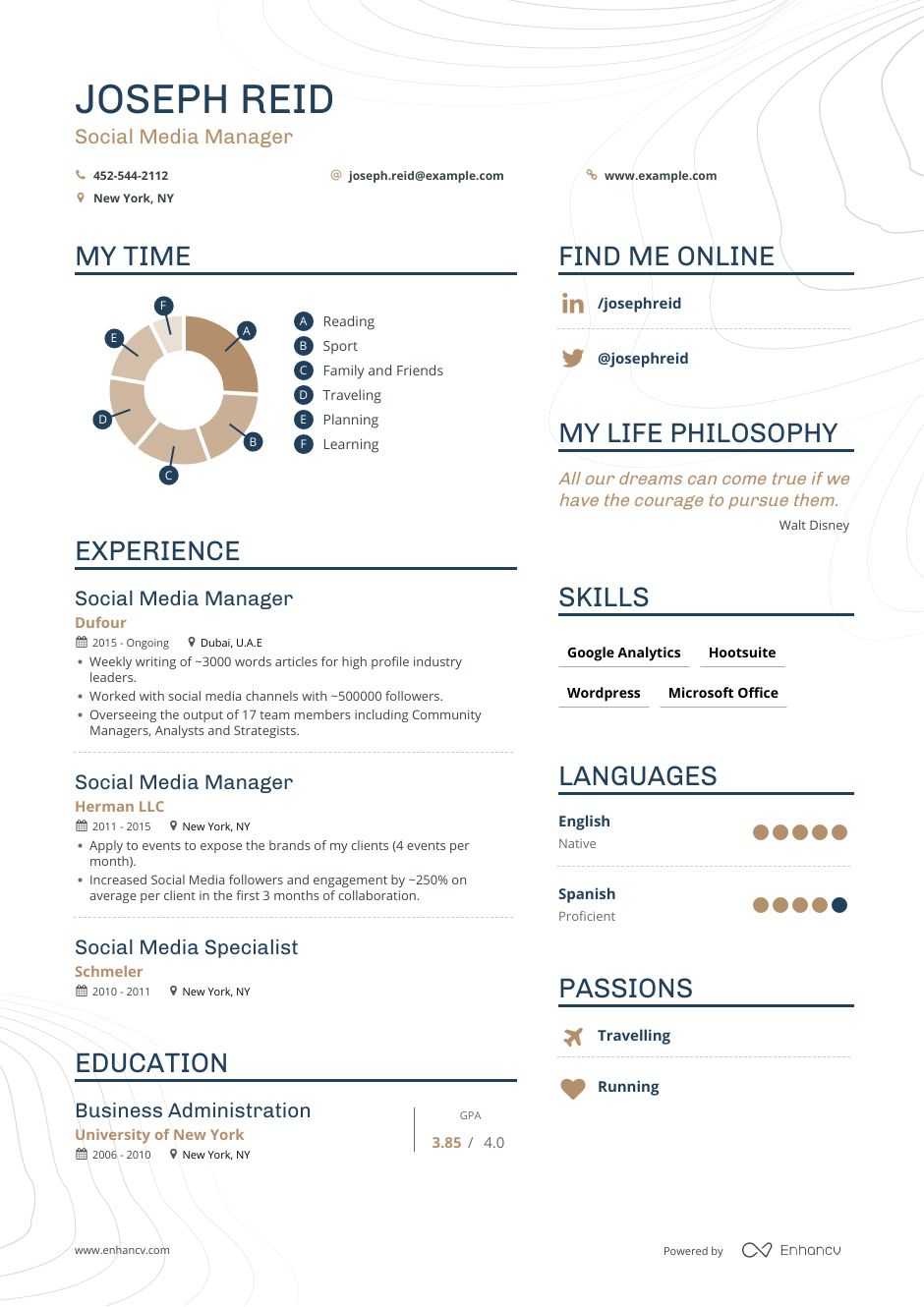  Social Media Manager Resume Examples Skills Templates More For 2020