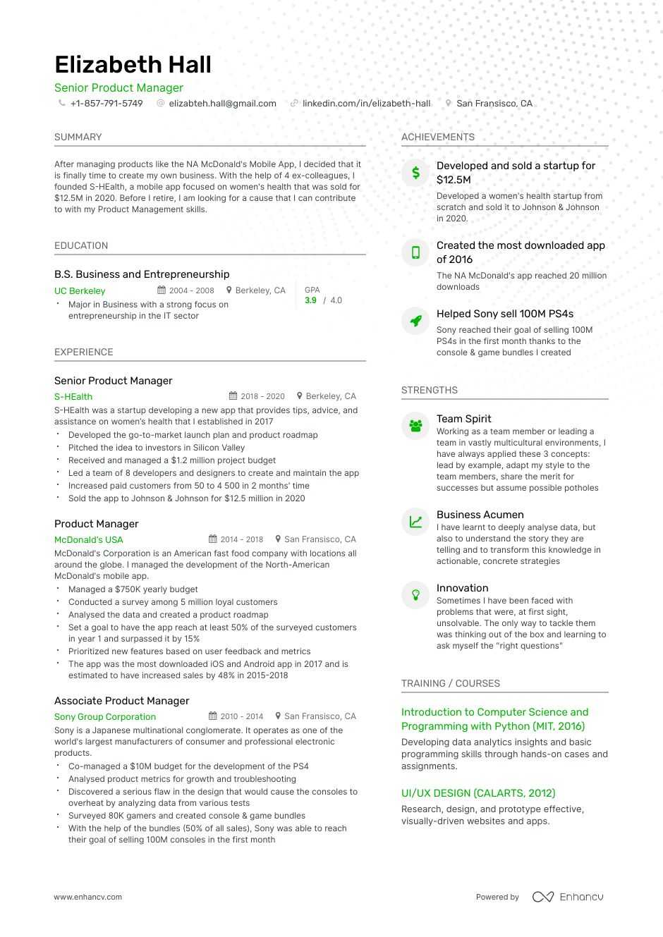 Product Manager Resume Examples Guide For 2021