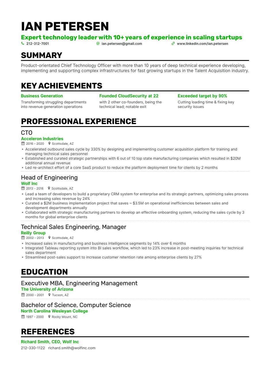 Free Online Resume Builder | Build a Stand Out Resume