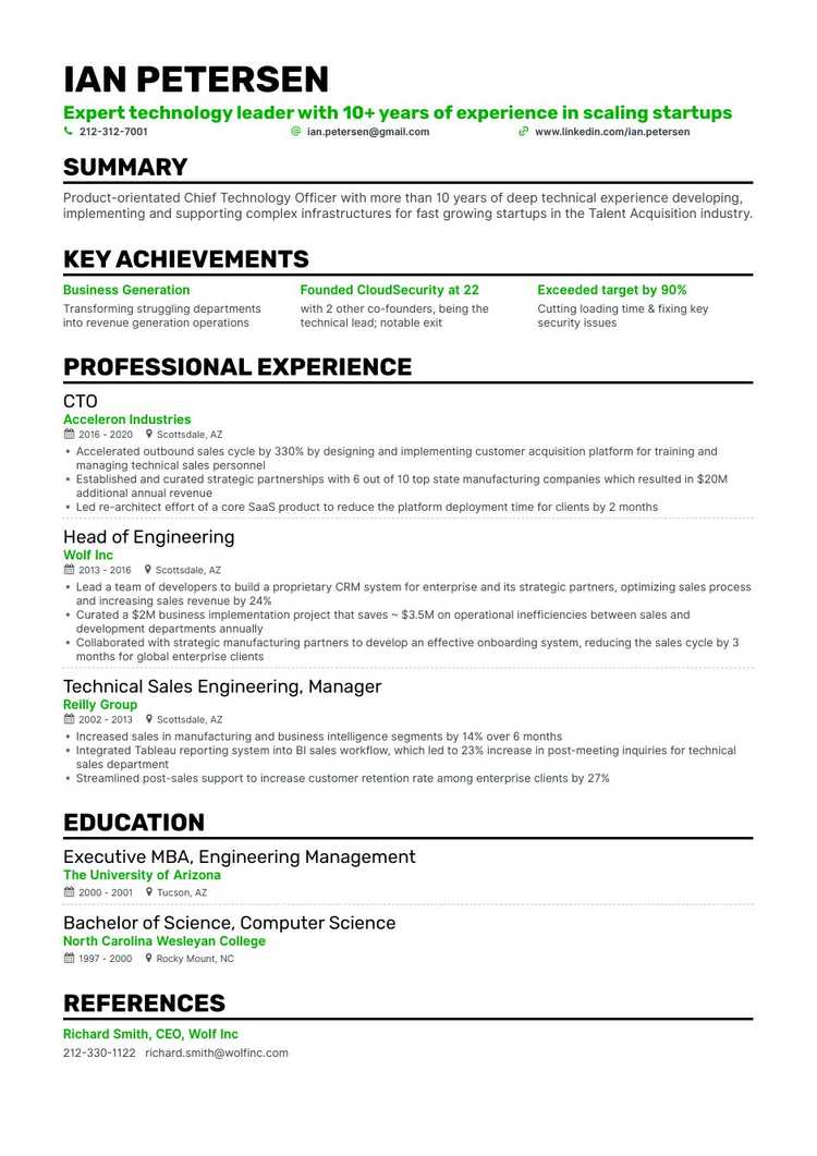 resume builder enhancv