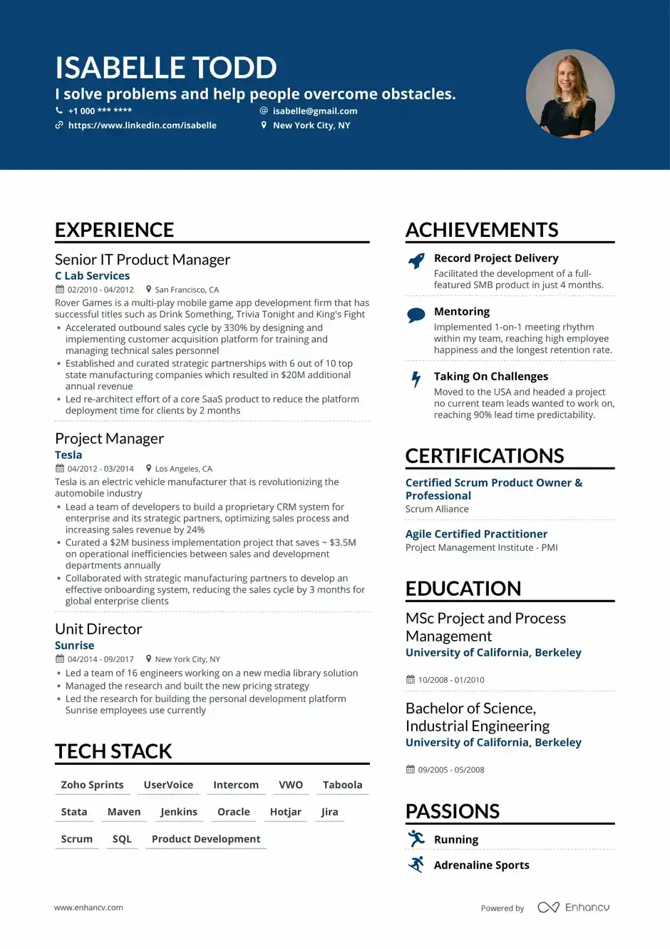 More on resume