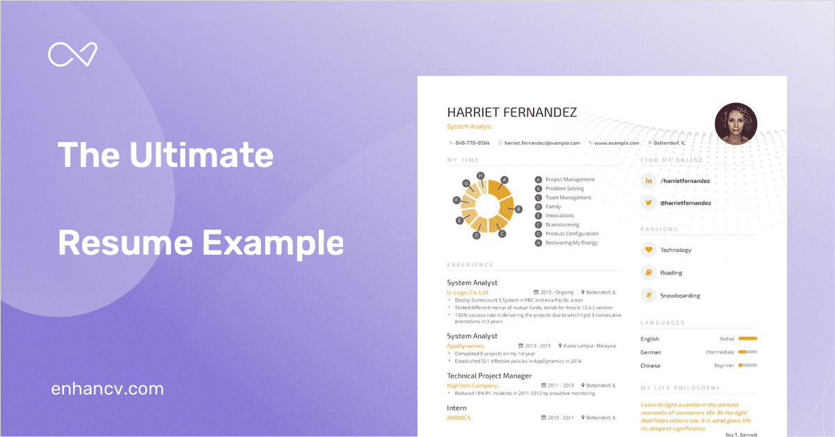 System Analyst Resume Example And Guide For 2019