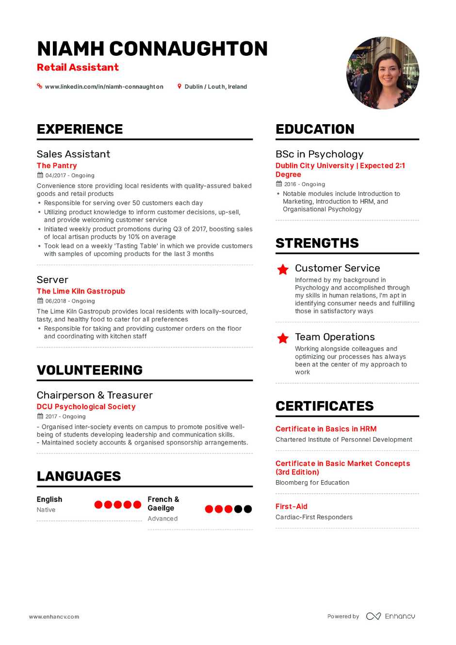 retail resume example and guide for 2019