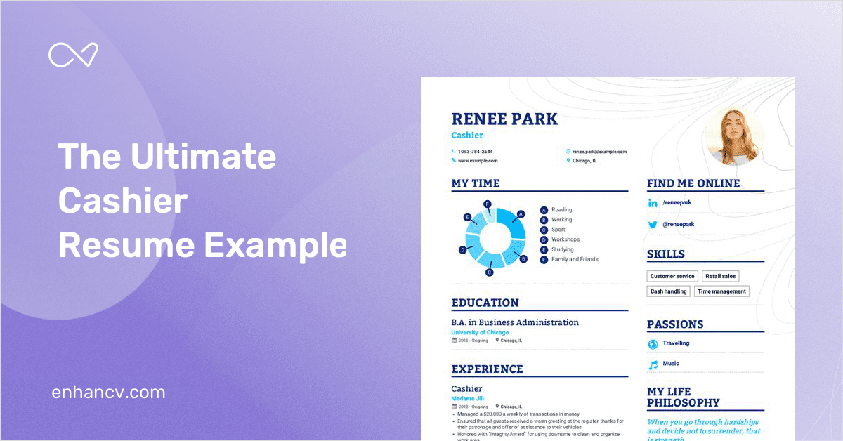 Cashier Resume Example And Guide For 2019