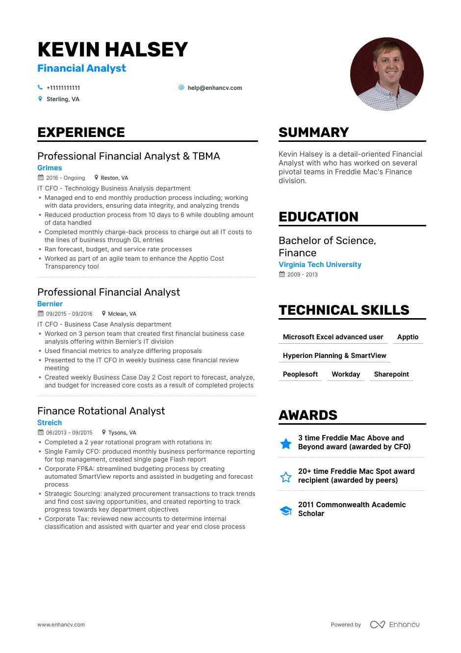 DOWNLOAD Financial Analyst Resume Example For 2021 Enhancv