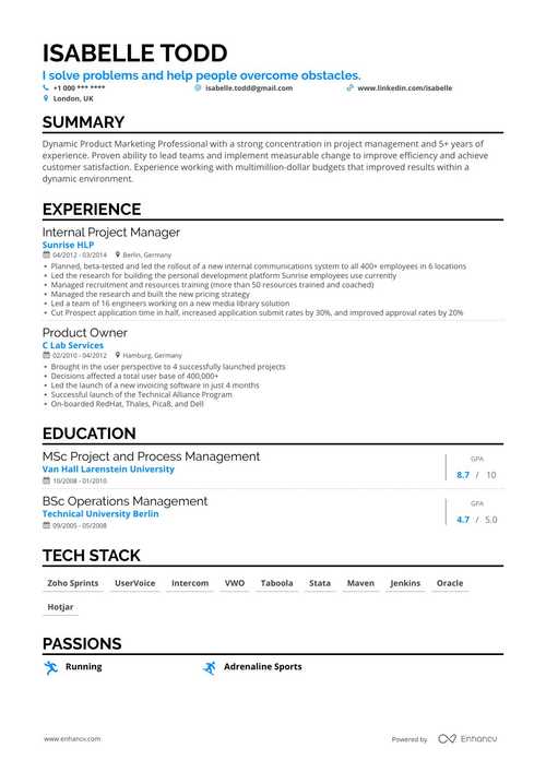 create resume online pdf