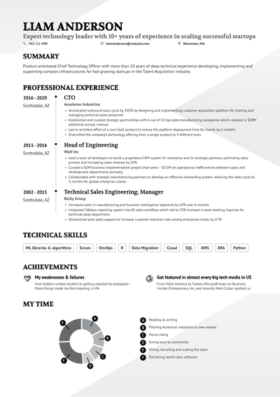 Free Modern Resume Templates - 3 Gradient Modern Black Gray Resume Template 277 