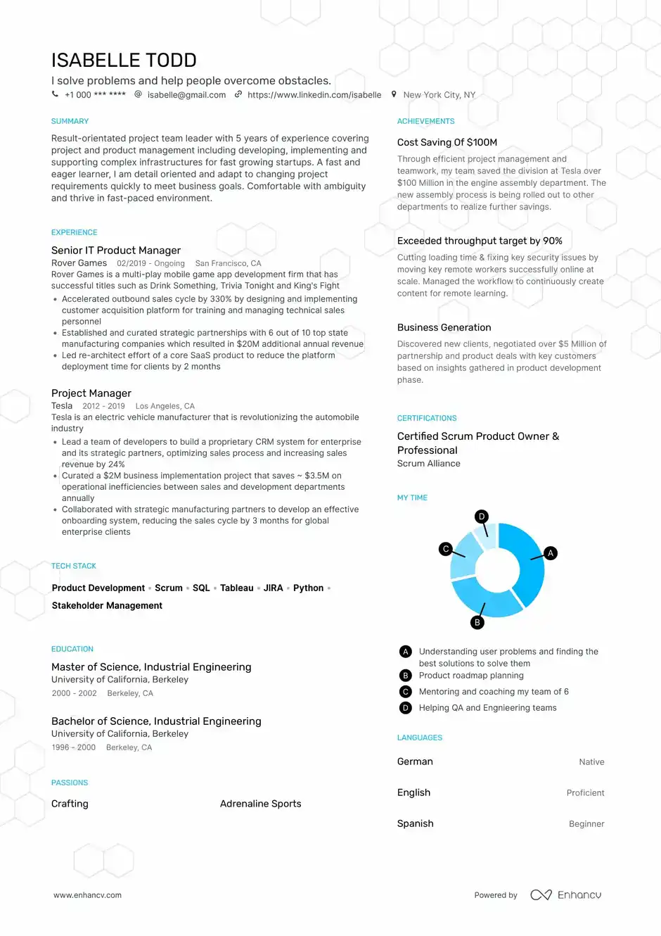 Free to Use Online Resume Creator Build A Stand Out Resume