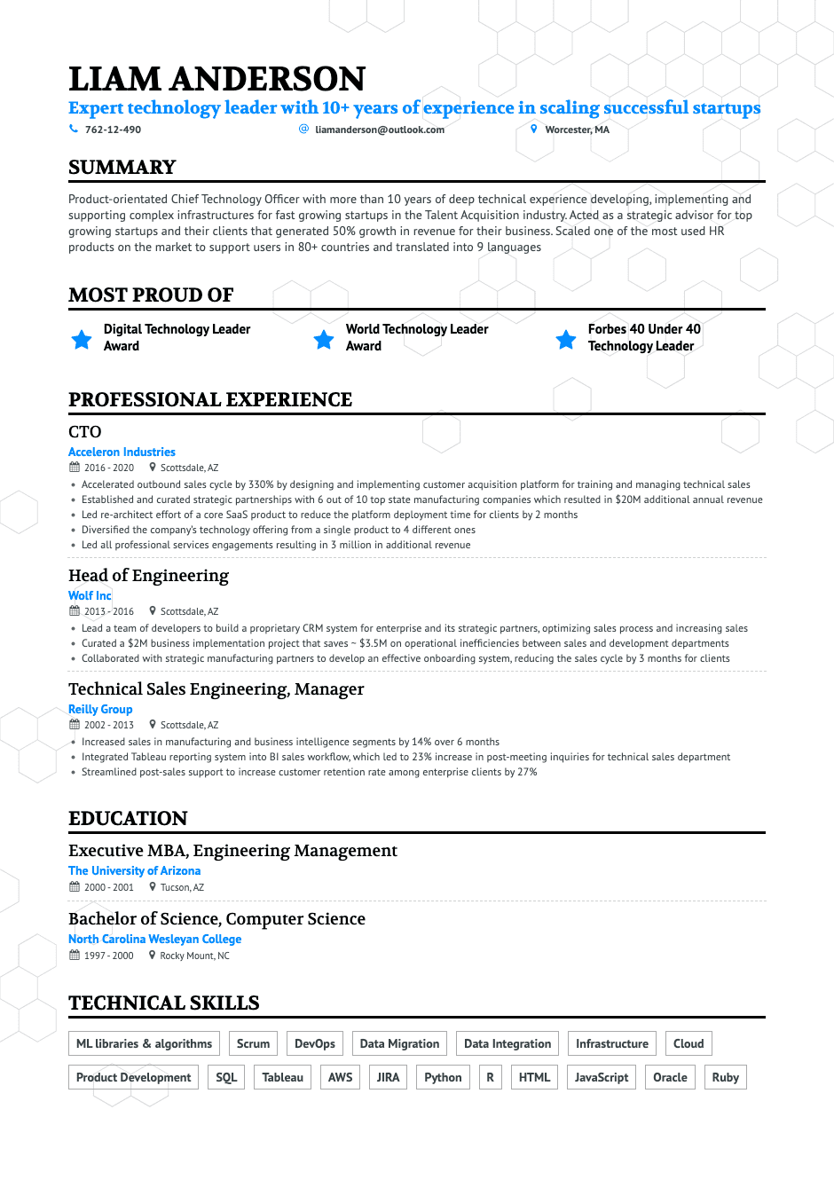 resume template word free download 2020
