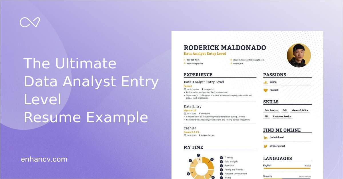 Data Analyst Entry Level Resume Examples [Inside How-To ...