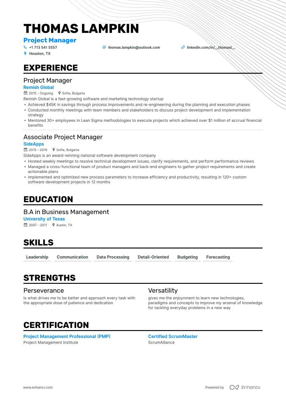 build ats friendly resume free