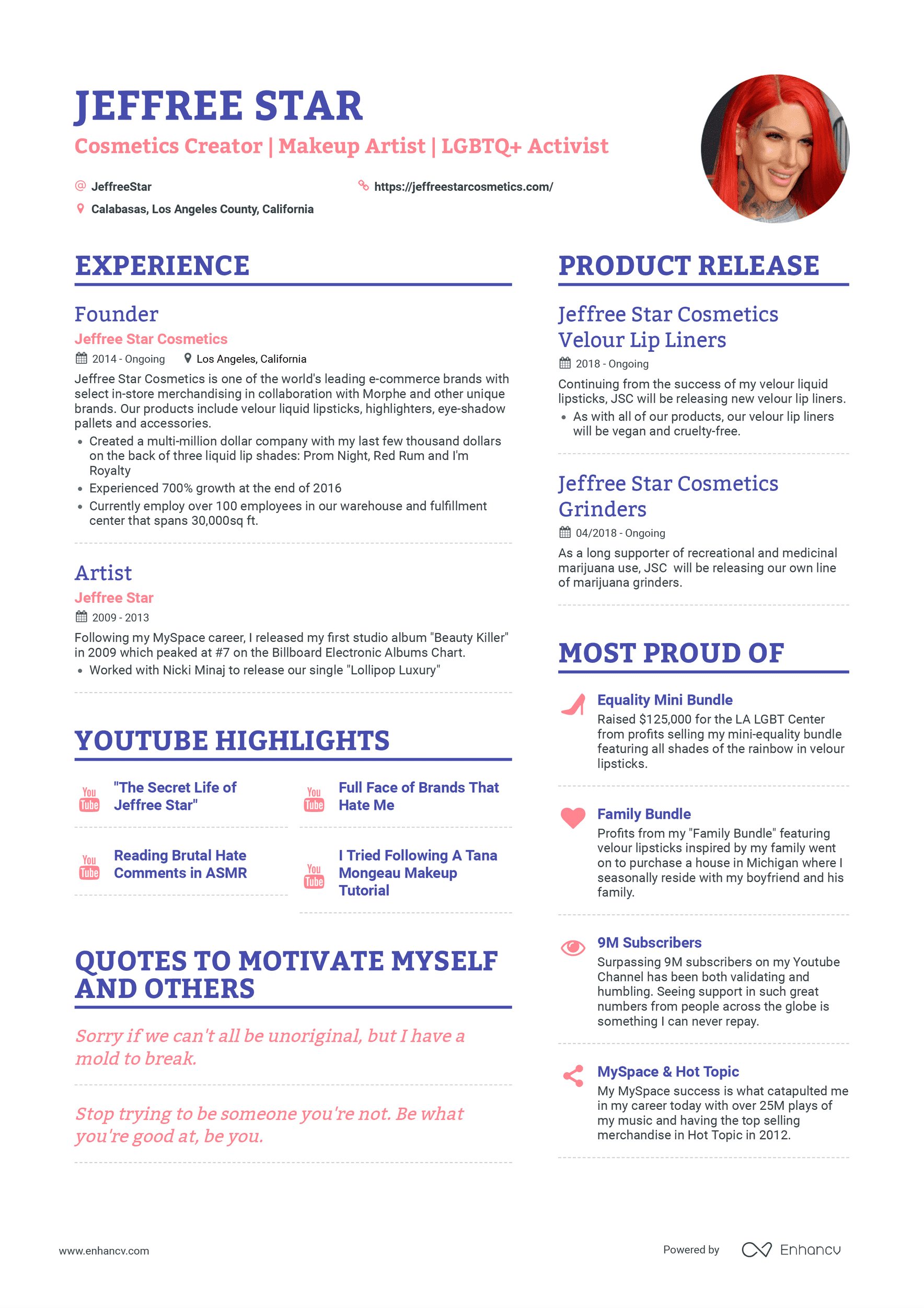 free resume star