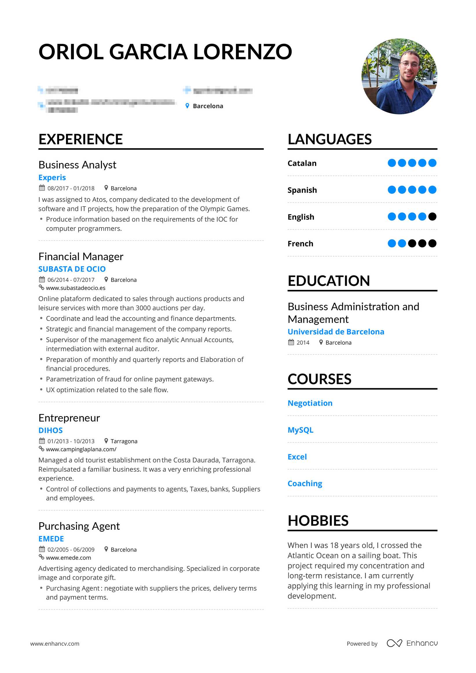 Business Analyst Resume Example How To Guide Hot Sex Picture 4868