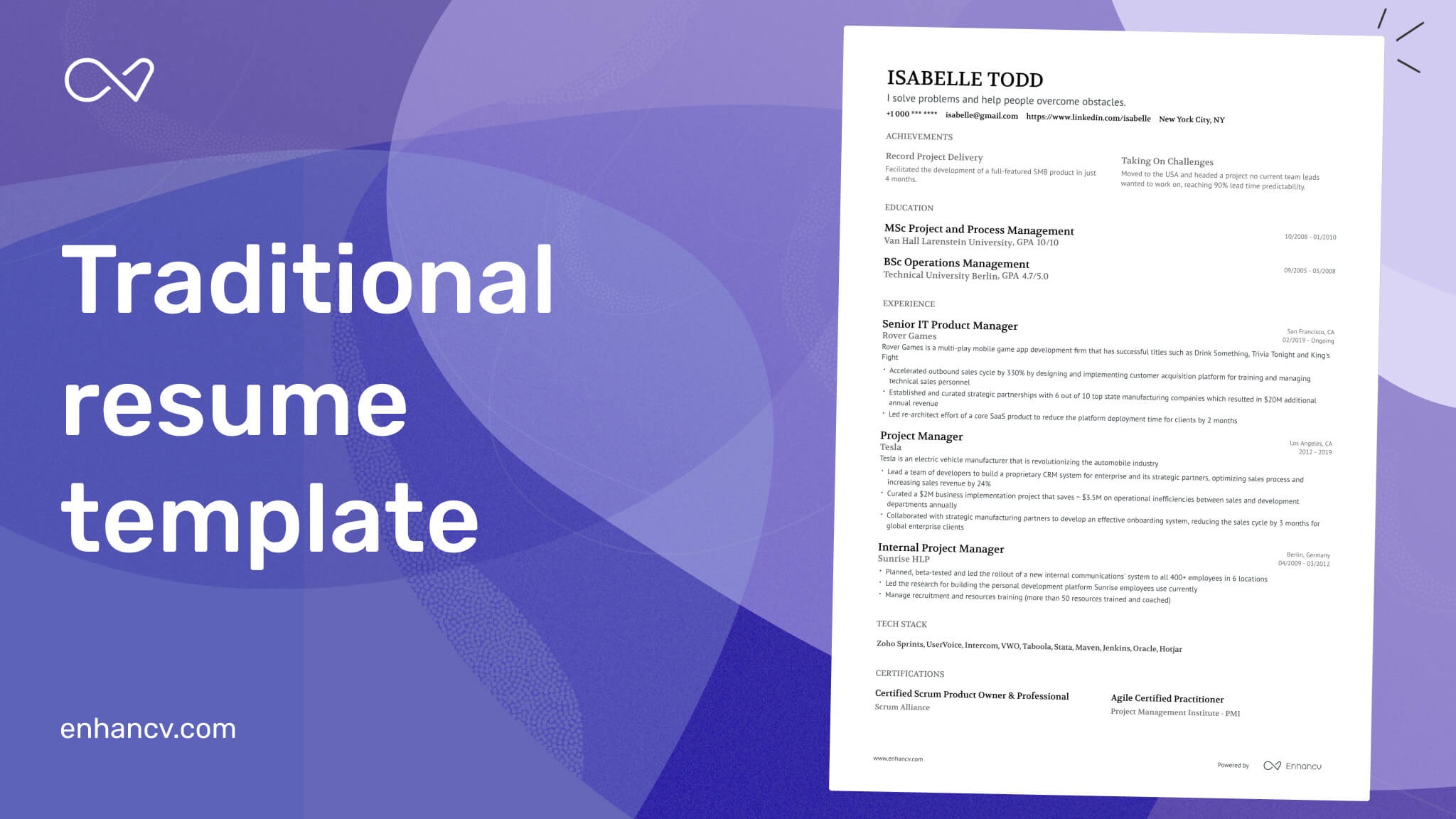 Traditional Resume Templates Black And White Resume Templates For 2024 Pdf And Txt 5550