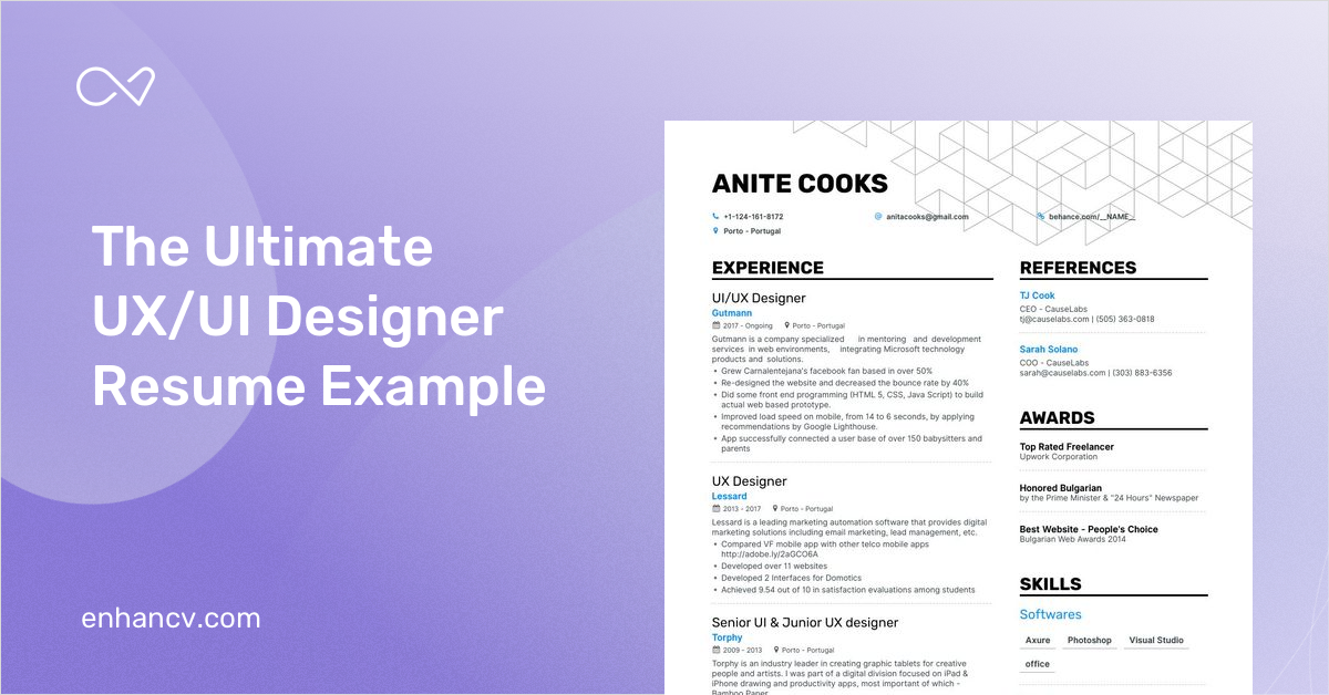 UX/UI Designer Resume: 8-Step Guide to Get Hired